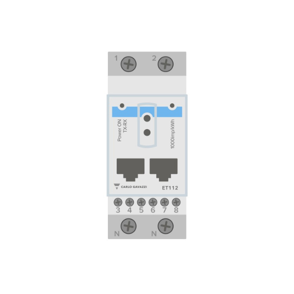 Energy Meter ET112 - 1 phase - max 100A 