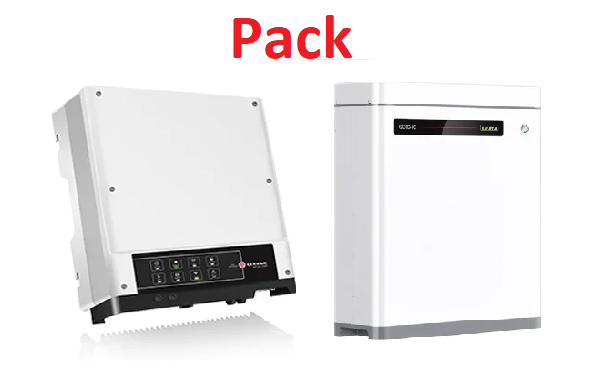 Pack inversor retrofit 3600S-BP y batería LX U5.4-L