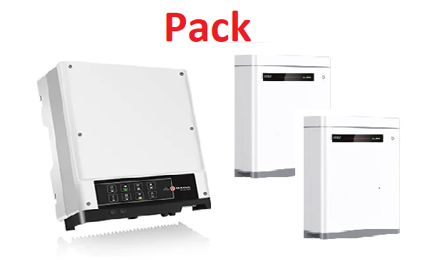 Pack inversor retrofit 5000S-BP y 2 baterías LX U5.0-30  (10,24 kWh)
