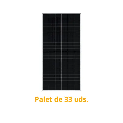 Palete com 33 unidades do Módulo TCL N-Type TOPCon Classe S 555W  TCL-MI555DT182-70NS (25 anos de garantia). PACK 