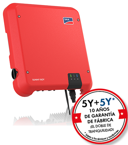 [SB3.6-1AV-41] Inversor de Red SMA Sunny Boy SB3.6-1AV-41. Disponible garantía 5+5 años