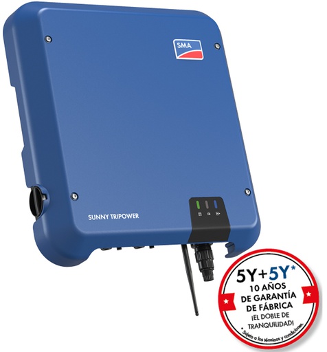 [STP10.0-3AV-40] Inversor de rede SMA Sunny Tripower STP10.0-3AV-40. Garantia de 5+5 anos disponível